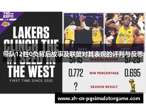 带队12胜0负背后故事及联盟对其表现的评判与反思