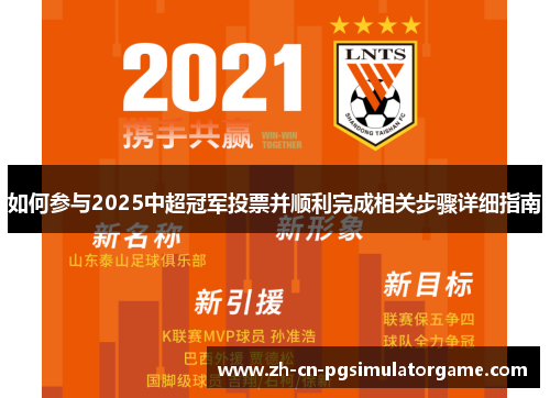 如何参与2025中超冠军投票并顺利完成相关步骤详细指南