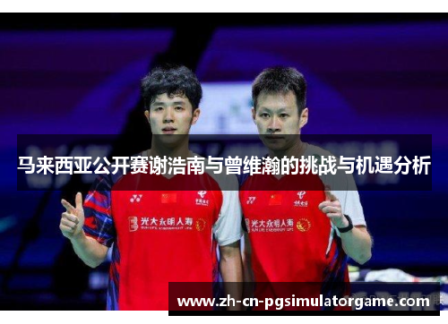 马来西亚公开赛谢浩南与曾维瀚的挑战与机遇分析